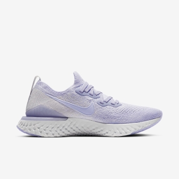 Nike Epic React Flyknit 2 - Løbesko - Lavendel/Grå/Hvide/Lavendel | DK-17258